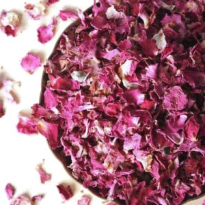 rose petals (dried)